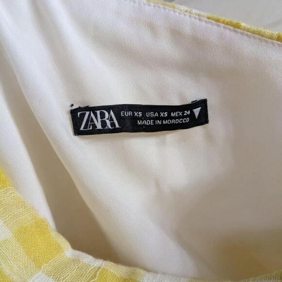 NEW Zara | Blogger fave! One-shoulder gingham top - Picture 7 of 11